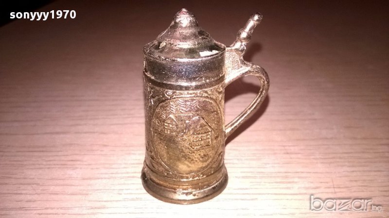 Ретро халба-мини колекция-5.5х4х3см-внос швеицария, снимка 1