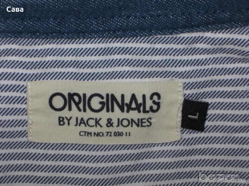Риза JACK&JONES   мъжка,л , снимка 1