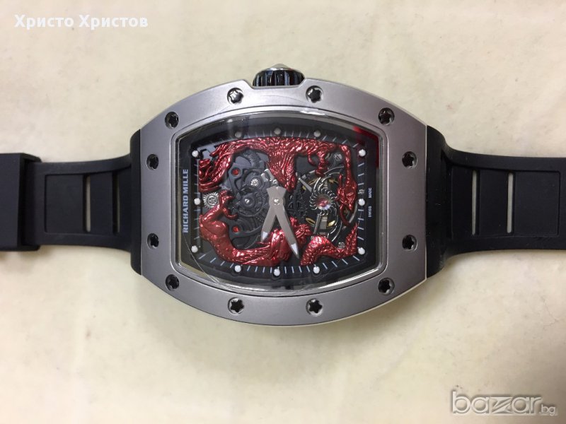 Часовник RICHARD MILLE RM 011 PHOENIX AND DRAGON - JACKIE CHAN клас ААА+, снимка 1