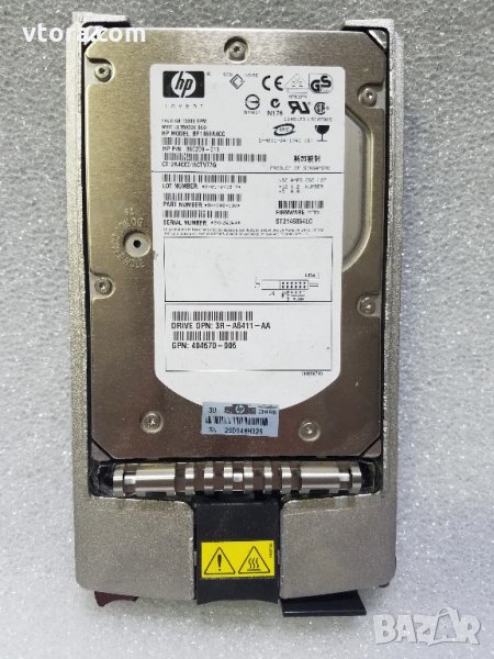 Твърд диск за сървър HP 146.8 GB ULTRA320 SCSI 15K RPM 360209-011 BD1468A4CC, снимка 1