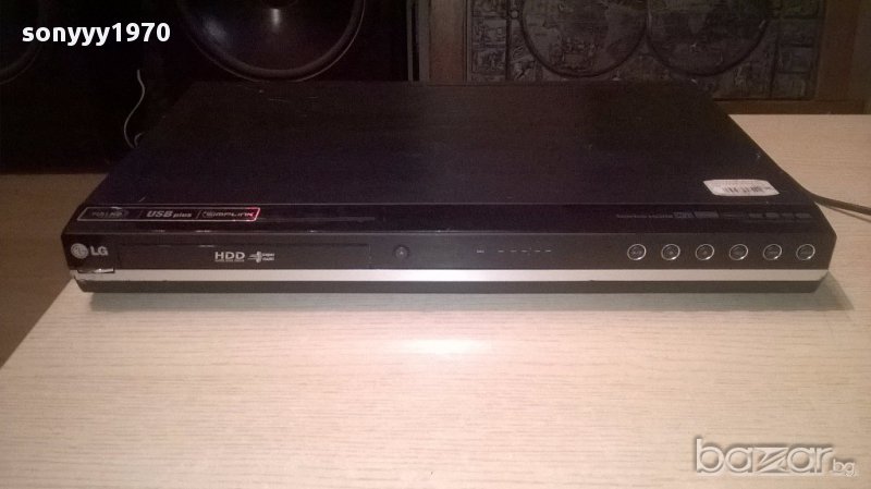 Lg rh-387h hdd/dvd/usb/hdmi/160gb recorder-внос швеицария, снимка 1