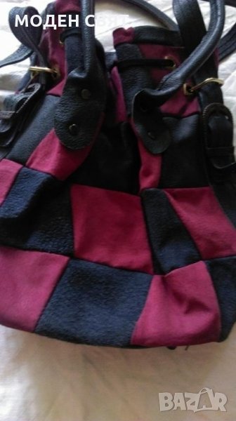 Велурена чанта /торба/, снимка 1