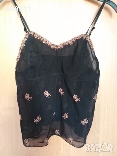 Потник тюл с розички, снимка 1