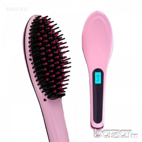 Четка за Изправяне и Сушене на Коса Fast Hair Straightener HQT-906, снимка 2 - Здраве и красота - 14644324