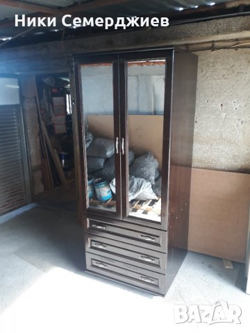 Шкаф с размери 80/180/40.https://luxury77.com/proizvodstvo_na_mebeli_velingrad, снимка 3 - Гардероби - 24463470