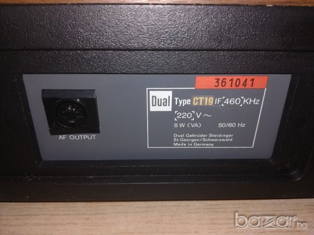 dual ct19 tuner-made in germany-ретро тунер-внос швеицария, снимка 18 - Ресийвъри, усилватели, смесителни пултове - 20359401