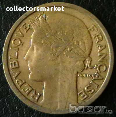 1 франк 1938, Франция, снимка 2 - Нумизматика и бонистика - 11681277