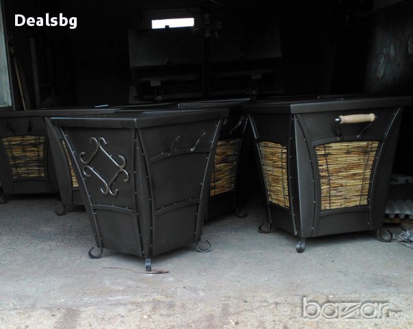 Кашпи,кашпа-метални саксии, снимка 3 - Саксии и кашпи - 10501561