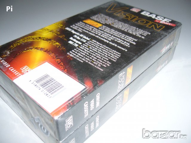 Видеокасета VHS BASF 240мин. Vision - НОВА, снимка 4 - Други - 10740753