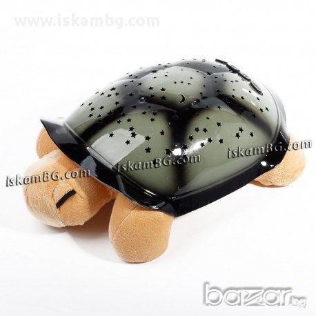 Нощна лампа костенурка проектираща съзвездия - код стандарт, снимка 2 - Други - 13622420