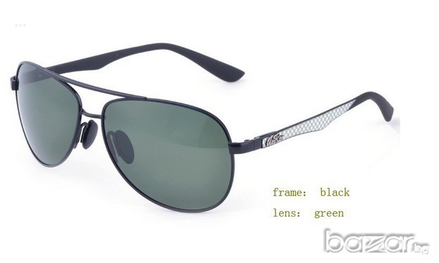 Слънчеви очила Tr Aviator (BLACK GREEN)
