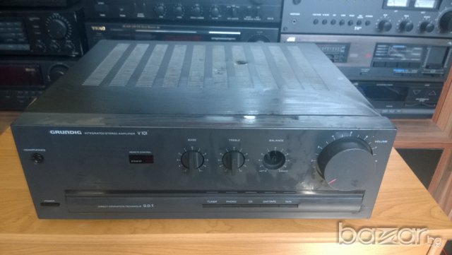 grundig v101 stereo amplifier-нов внос германия, снимка 3 - Ресийвъри, усилватели, смесителни пултове - 7312789