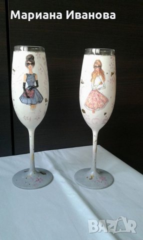 чаши за моминско парти, снимка 6 - Сватбени аксесоари - 21512254