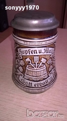 Ретро халба-17х14х11см-внос швеицария, снимка 5 - Антикварни и старинни предмети - 17559291