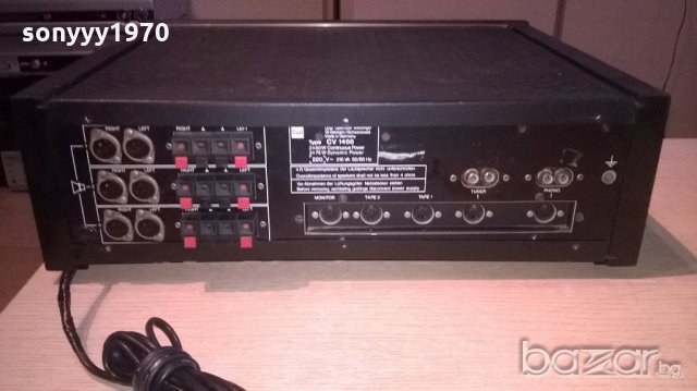 §dual cv1400 amplifier 2x75w-made in germany-от швеицария, снимка 11 - Ресийвъри, усилватели, смесителни пултове - 18431469