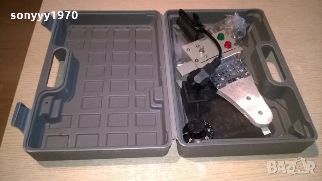 лепачка за пвц тръби с 3 глави в куфар, снимка 2 - Други инструменти - 22789752