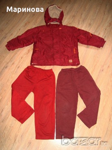 Зимно Яке с подаръчни ват.панталони за 3-4г., снимка 2 - Детски якета и елеци - 20485285