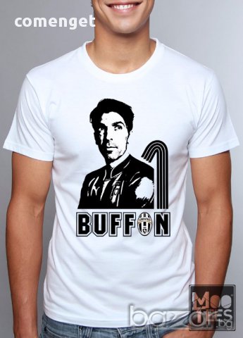 ЗА ФЕНОВЕ! Мъжки тениски BUFFON БУФОН PIRLO ПИРЛО JUVENTUS / ЮВЕНТУС! Поръчай с ТВОЯ идея!