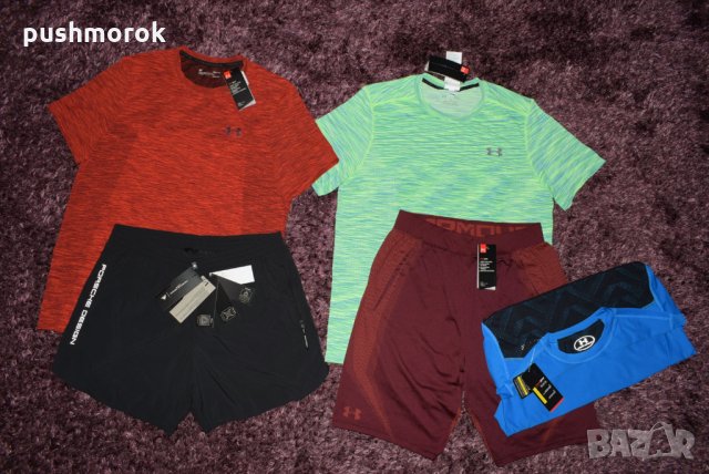 Under Armour Vanish Seamless T-Shirt, Shorts , снимка 1 - Спортни дрехи, екипи - 25603532