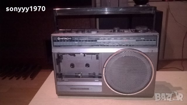 hitachi trk-510e-cassette recorder-внос швеицария, снимка 4 - Радиокасетофони, транзистори - 24096170