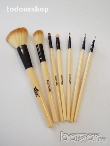 Четки за грим , руж , фон дьо тен , пудра , сенки за очи MEIYANI, снимка 2 - Декоративна козметика - 17620453