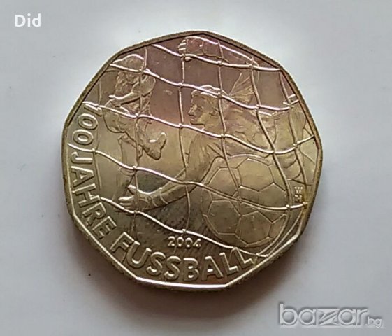 5 евро сребро Австрия 2004 г.
