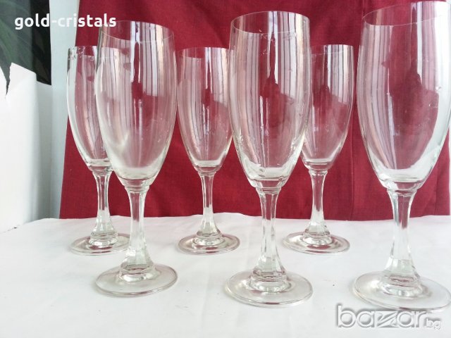 Ретро кристални чаши , снимка 4 - Антикварни и старинни предмети - 19785571