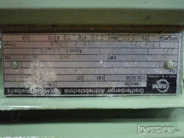 немски мотор-редуктор, снимка 9 - Резервни части за машини - 6052754