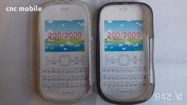 Nokia Asha 200 - Nokia 200 силиконов гръб - case , снимка 1 - Калъфи, кейсове - 22398635