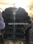 Дамско палто от лисица турско черно 