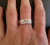 Сребърен пръстен- италианска бижутерия, снимка 3