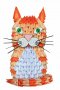 Комплект за изработване на модулно оригами Котка, снимка 4
