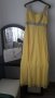 Бална рокля жълта с връзка корсет, снимка 4