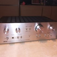 akai stereo amplifier-made in japan-внос швеицария, снимка 1 - Ресийвъри, усилватели, смесителни пултове - 21492515