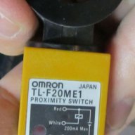 Японски Индуктивен Датчик с въздушна междина Omron TL F20ME1, 24 волта , 10-30V NPN, снимка 1 - Резервни части за машини - 11315703