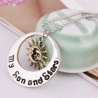 Game Of Thrones колие - My 🌞sun and stars / 🌒Moon of my life, снимка 6 - Други - 25552939
