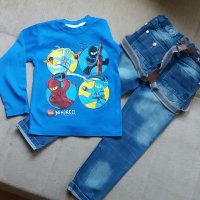 Комплекти -тениска с къси панталонки по 10лв.размер 4-5г., снимка 5 - Детски комплекти - 22397380