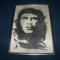 Портрет на Че Гевара, художник Десислава Илиева, снимка 6 - Картини - 19949039
