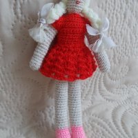 плетени на една кука куклички, снимка 9 - Кукли - 21420729