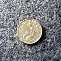 50 центимес Белгия 1928, снимка 3 - Нумизматика и бонистика - 25586897