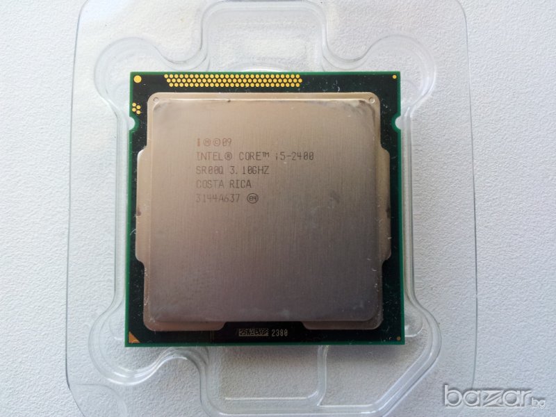 Процесор 1155 четириядрен Intel Core I5 2400 4x 3.1up to3.4 GHZ L3 6MB , снимка 1