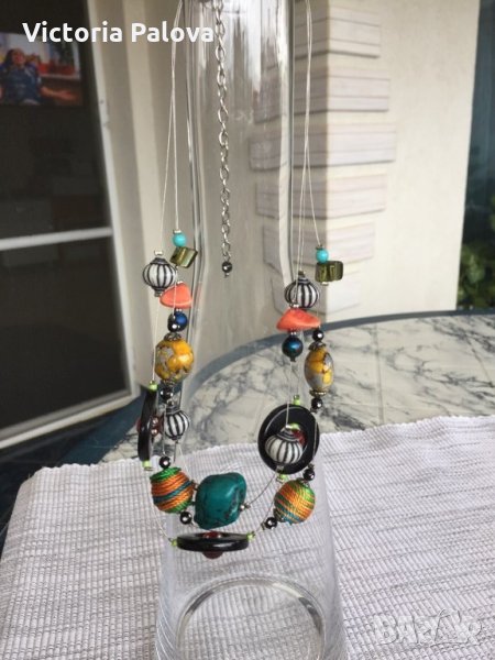 🇺🇸 Kрасиво многослойно бижу, снимка 1