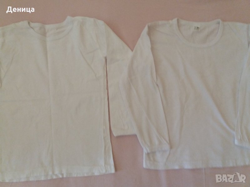 Лот от 4 бр. тениски с дълъг ръкав, р-р 116, може и поотделно, снимка 1