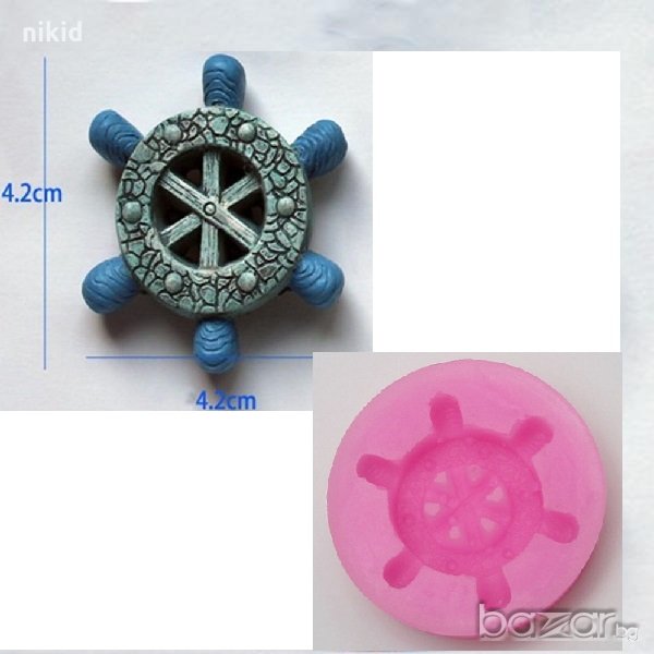 Рул силиконов молд декорация украса фондан торта мъфини и др, снимка 1