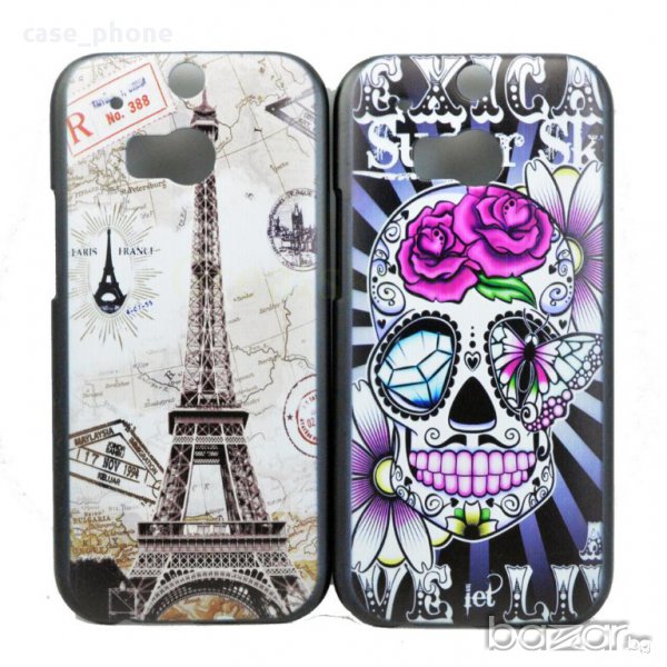 Нов Твърд кейс For HTC One  M8 - разни, снимка 1