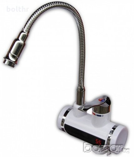 Водонагряваща смесителна батерия (нагревател за вода) с дисплей Sapir SP-7100-GEF, снимка 1