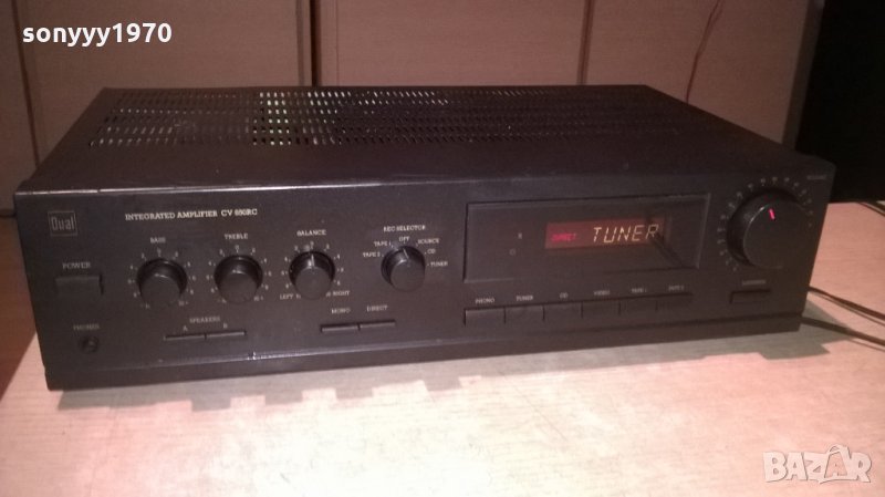 dual cv 650rc amplifier-germany-внос швеицария, снимка 1