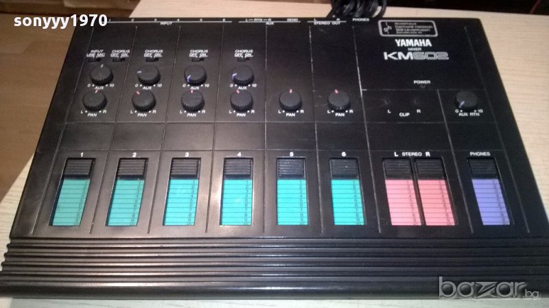 Yamaha km602 made in japan-mixer-внос швеицария, снимка 1
