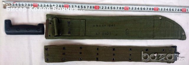 Продавам британско военно мачете, снимка 2 - Антикварни и старинни предмети - 20902948