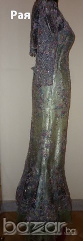 Бална/официална/абитуриентска рокля + болеро , снимка 4 - Рокли - 16266875
